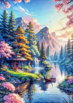 New 5D Diy Diamond Paintings 30x40 cm Mosaic Wall Diamond Art Painting Kits Embroidery Full Crystal Accessories New 2025 Paint Round 20X30CM blue