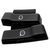 Skirta Volvo XC60 XC90 S60 S80 S40 V40 V60 V70 V50 XC70 Automobilio sėdynės tarpelio organizatorius Daugiafunkcinė laikymo dėžutė Puodelio kišenė gray