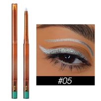 Chameleons Eyeliner Liquid Pearl Gloss Shiny Metallic Eyeshadow Liner Multi Chrome Color Aurora Eye Makeup Glitter Pigment brown
