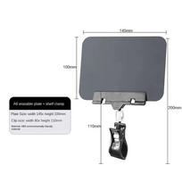 A4 A5 A6 Chalkboard Price Tag Erasable Advertising Display Food Price Label with Clip Waterproof Price Sign Holder gray