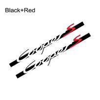 Automobilio durelių šoninės lipdukai MINI Cooper S JCW R55 R56 F55 F56 F57 F60 R60 R61 F54 Vinylinis dekoras Lipdukas Auto Para Tiuningas Priedai vhdsg88 black