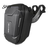 Bike Storage Pouch WILD MAN-E8 Handlebar Bag Waterproof Universal Hard Shell Front Tube Beam for Mountain juoda