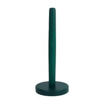 Stalviršio medinis popierinių rankšluosčių laikiklis Medinis vertikalus servetėlių laikiklio stovas Virtuvės ritininio popieriaus stovas Laikikliai Patvarus rožinė