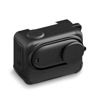 For Insta360 GO 3S PULUZ Camera Charging Box Silicone Cover with Lens Cap & Strap (Black) juoda