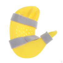 Finger Wrist Splint for Adults Right_Light Yellow+Light Yellow yellow