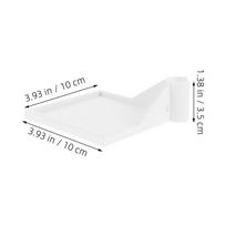 Heavy Duty Grow Tent Corner Bracket Stable Pole Shelf for Camera Hygrometer Grow Room Accessories Planting Storage balta