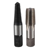 BHBL 2Pcs 1/2 Inch Screw Extractor Water Pipe Broken Pipe Extractor Water Pipe Thread Repair Tap Set China Mainland black