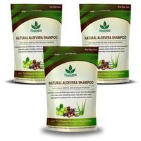 Havintha Natural Hair Shampoo with Herbal Amla Reetha Shikakai and Aloe vera Powder For Men & Women | For Oily Hair | Paraben and Sulphate Free Sha white