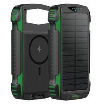4smarts Solar Powerbank TitanPackRugged UltiMag 20000mAh green/green 540244