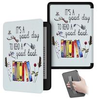 Auto Sleep/Wake Protective Shell for Kindle Paperwhite 2024 7 inch (12th Gen)/Colorsoft SA568B gray