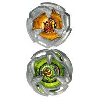 Beyblade X Gale Wyvern Tail Viper Dual Pack Set with 2 Tops Battle Top Toy for Boys and Girls Ages 8 and Up 5-80GB & 3-80HN Right-Spinning - gray