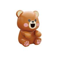 Brown Bear Panda Fans Coffee Chiller USB Rechargeable Handheld Fan  for Hot Drinks ruda