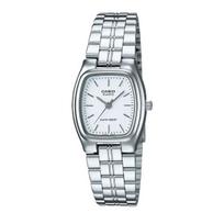 Casio Women LTP-1169D-7ARDF Watch Metal Band Silver White / Vintage, Classic Watch, Authentic Casio white