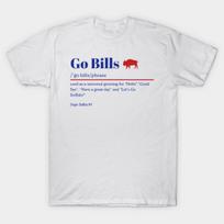 Asian Size Men Black Print T-shirt Go Bills Definition New York Buffalo Football - Sultan Desain #58 No-Cut Heat Transfer Print Cotton Tshirt 2XL balta