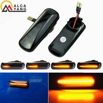 Šoninis posūkių žibintas Tekantis LED šoninis žymėjimo žibintas Dinamiškas posūkių žibintas HONDA Civic 96-00 CRV Ballade Hečbekui Sedano black