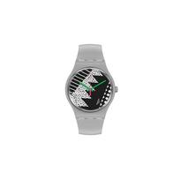 Swatch Quartz Movement Classic Retro Trend Couple Watch 41Mm Black Dial Bioceramic Case Biobased Material Strap Unisex Watches SO32M102 SO32M102 black