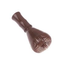1Pc Reusable Abs Matcha Stirrer For Matcha Green Tea Powder Plastic Tea Brush Tea Tool With Stirrer Matcha Stirrer brown