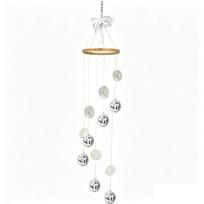 Hanging Disco Ball Decors Sun Catchers,Dazzlings Disco Ball Mobile Spirals Spinners Ball for Yard Garden Patios Ornament 1 white
