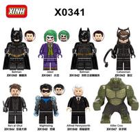 X0341 Superhero Batman Action Figure Building Blocks Toy Bagged for Kids