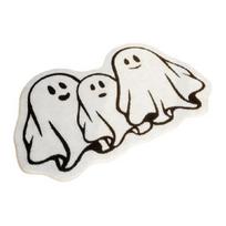 Floor Mat Absorbent Ghost Bathroom Rug Non-Slip Pumpkin Shower Mat C gray