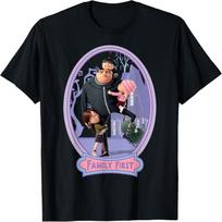 Despicable Me Minions Family First Graphic T-Shirt T-Shirt XXL juoda