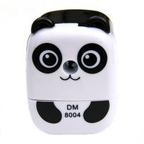 Panda/Tigras Pieštukų Drožiklis Kanceliarinės Prekės Rankiniu būdu Sukamas Mechaninis Įrankis Biuro Mokyklinės Prekės Panda-01 white