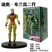 7 TYPES BOXED Anime JoJo Bizarre Adventure Q Version Action Figures PVC Model Playthings Dolls Ornaments Collectible Present black