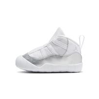 Jordan 11 Crib Bootie White Platinum I CI6165-100 17 gray