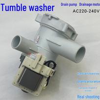 Compatible Drain Pump Motor for Siemens Washing Machine Models 1095, 1085, 1800XS, and WM4105 gray