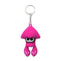 Splatoon 3 Kalmaro Raktų Pakabukas Žavingas Krepšio Pakabukas Vaikams Kalėdinės Dovanos RoseRed pink