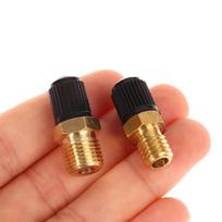 New 1PC M10 M8 DIY Accessories Air Compressor Tank Fill Valve Hexagonal Brass Tank Fill Valve M8/M10 Threaded Valve Core A1 M10