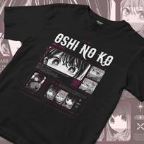 Oshi No Ko Style | Unisex Jersey Streetwear Tee L gray