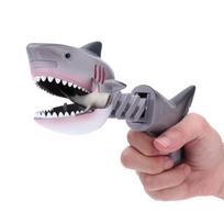 Funny Spoof Shark Telescopic Spring Manipulator Toy Clip Bite Hand Dinosaur Prank Parent-Child Interaction Toys balta