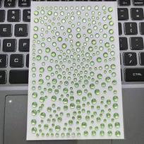 Self-adhesive Face Rhinestone Festival Face Jewels Rhinestone Stickers Faux Pearl Adhesive Decorations for Concert Makeup Hair 10x15.5cm gray