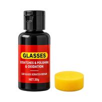 Car Glass Scratch Remover Polishing 30ml 50ml One Size black