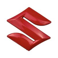 Metalinis 3D automobilio logotipo lipdukas Suzuki Swift Sport Jimny Grand Vitara Alto SX4 Alivio Samurai Bandit Šoninis emblemos dekoras raudona