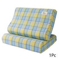 Spalvota austa medvilnė plauta medvilnė latekso pagalvės užvalkalas vaikiškas 30x50 medvilninis kūdikio pagalvės užvalkalas 27x44 atminties pagalvių užvalkalai 40*60cm beige