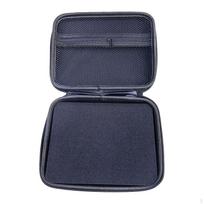 Kabelių laikymo dėklas, Užtrauktuku užsegamas kelioninis elektronikos organizatorius, Duomenų dėžutė 23x18x6.5cm gray