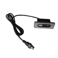 Rankiniai atlošimo jungikliai su USB įkrovimo prievadu Elektrinės sofos valdiklis Rankinio valdymo mygtuko pakeitimo jungikliai 1 black