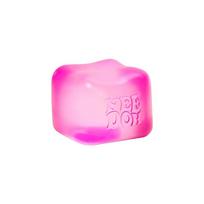 Schylling Needoh Nice Cube Tactile Fidgeting Cube Stress Ease Squishy Cube Counter-Anxiety Squeeze Object For Focus  Population pink
