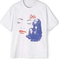 Vintage Sade T-Shirt, Unisex Heavyweight Streetwear Tee S
