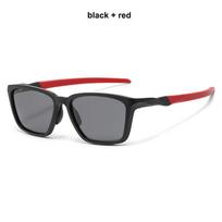 TAG Hezekiah Fashion Retro Men Square Polarized Sunglasses UV400 Protection TR90 Sports Sunglasses A2076 Driving Travel Women Other gray