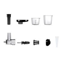 Lėtaeigis sulčiaspaudės priedas KitchenAid SM-50BC SM-50R SM-50TQ SM-50BL SM-50BK stacionariam maišytuvui spiralinis lėtaeigis filtras 1 white
