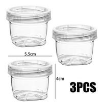 3/6PCS Seasoning Bottles Condiment Container Portable Travel Spice Container for Picnic Cooking Barbecue Camping Spice Kit