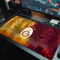 Galatasaray Mouse Pad Large Gaming Table Cushion Non-slip Laptop Tablet Big Mousepad XXL Mat Mini PC Playmat With Lock edge_XIA 30cmx60cm(11.8x23.6inch) brown