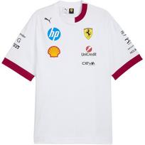 PUMA x Ferrari , SCUDERIA Marškinėliai Vyriški Balti 713571-02 2XL balta