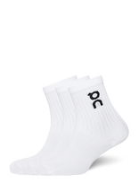 On - Logo Sock High 3P - Sportinės kojinės - Balta
