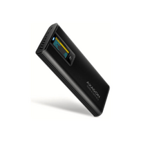 AXAGON USB-C 10Gbps - M.2 NVMe & SATA SSD DISPLAY box | EEM2-SD2B