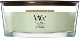 Žvakė, aromatinė WoodWick Matcha Zest, 40 - 65 h, 453 g, žalia sp.