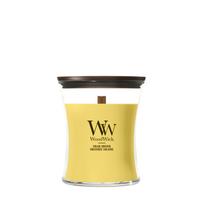 Žvakė, aromatinė WoodWick Solar Orchid, 50 - 65 h, 275 g, geltona sp.